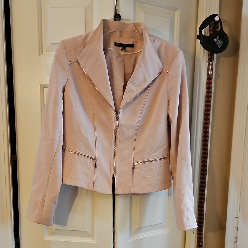 White House Black Market Light Pink Blazer - Picture 1 of 7